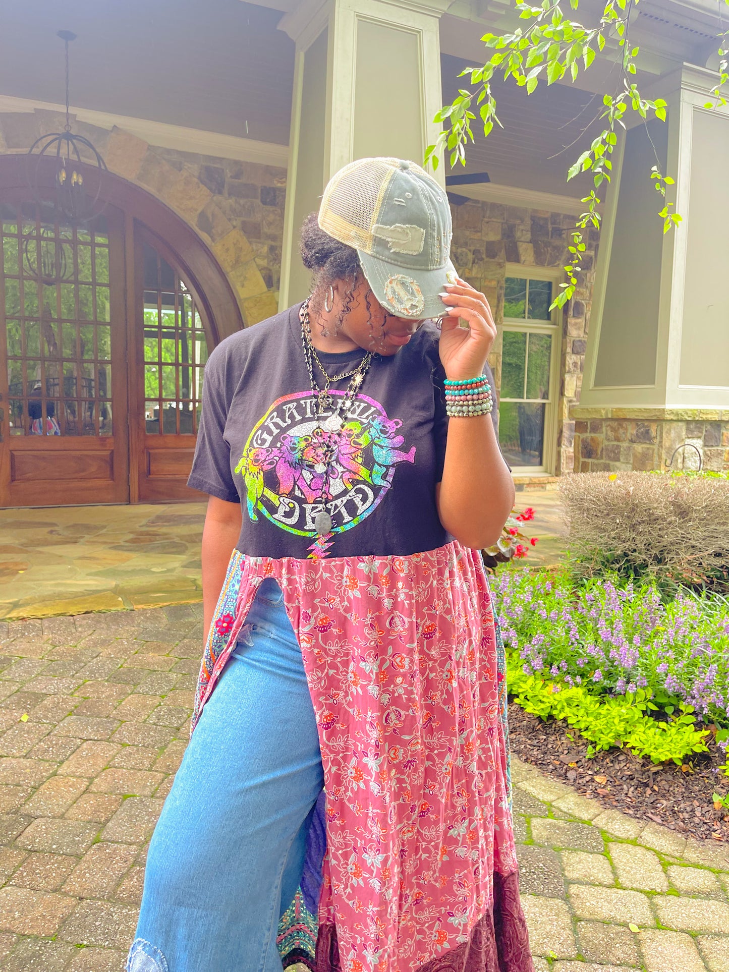 Extra Small- Large Grateful Dead Maxi Tee
