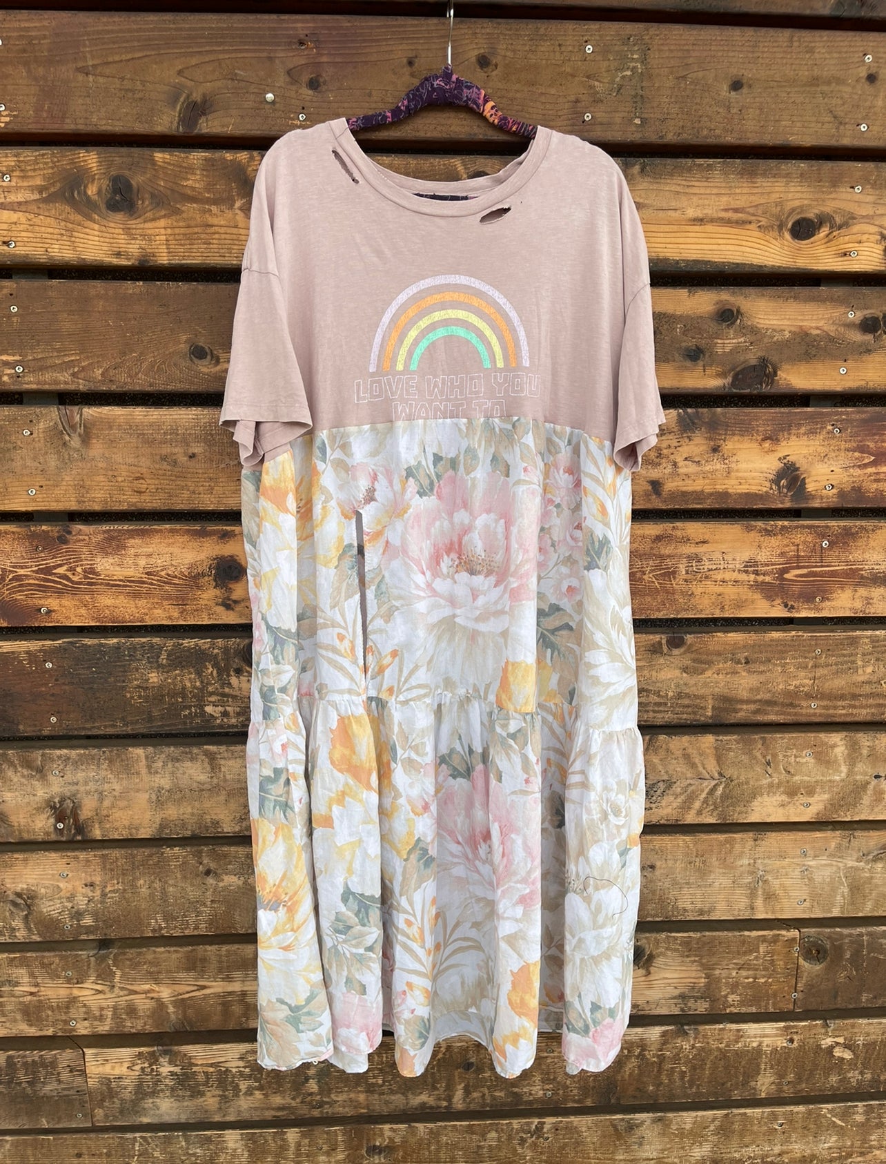 Love Who You Want To Maxi Tee