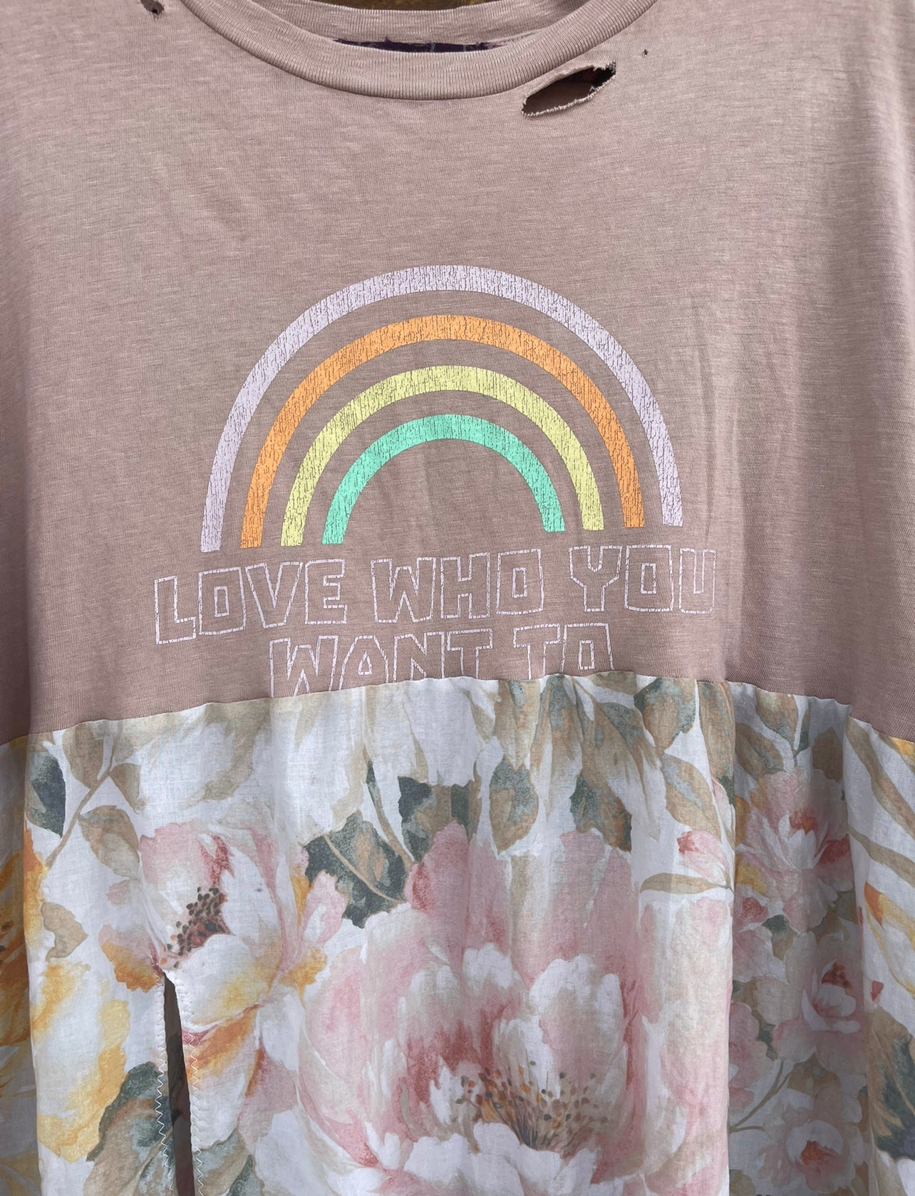 Love Who You Want To Maxi Tee